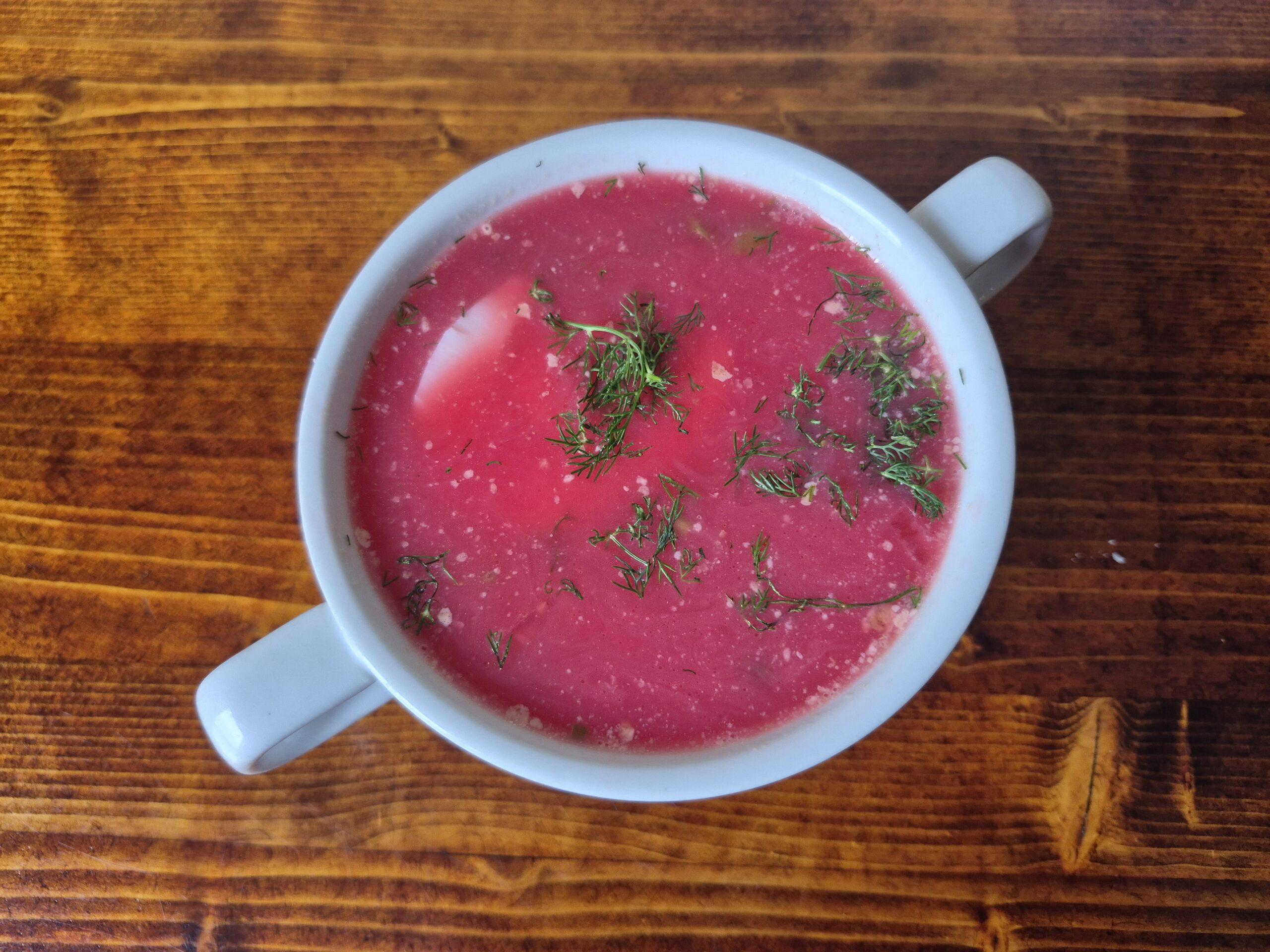 Beetroot Soup (EG, CE,M,S)