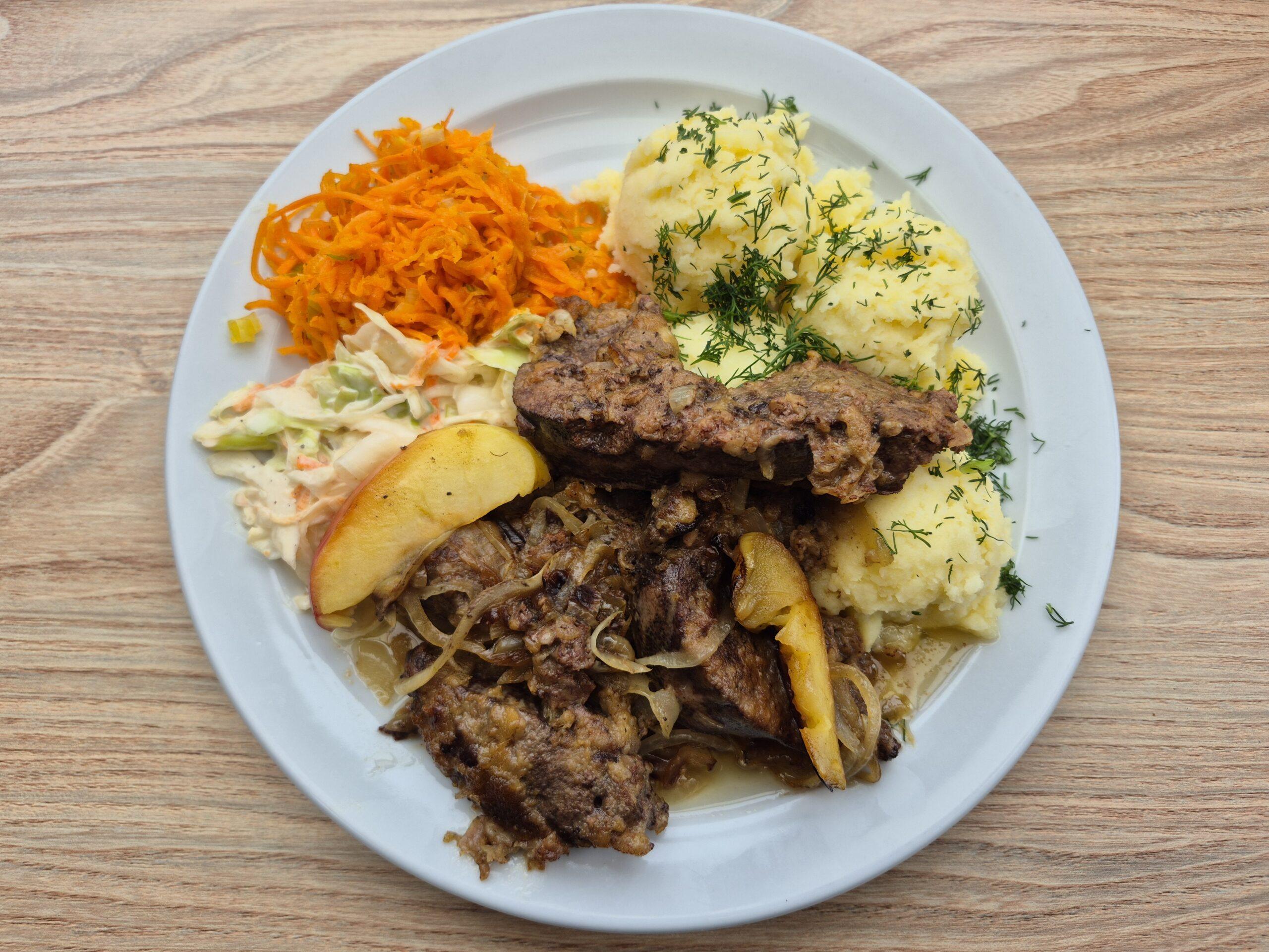 Pork Liver with Onions and Apple (GL-W,M,S)