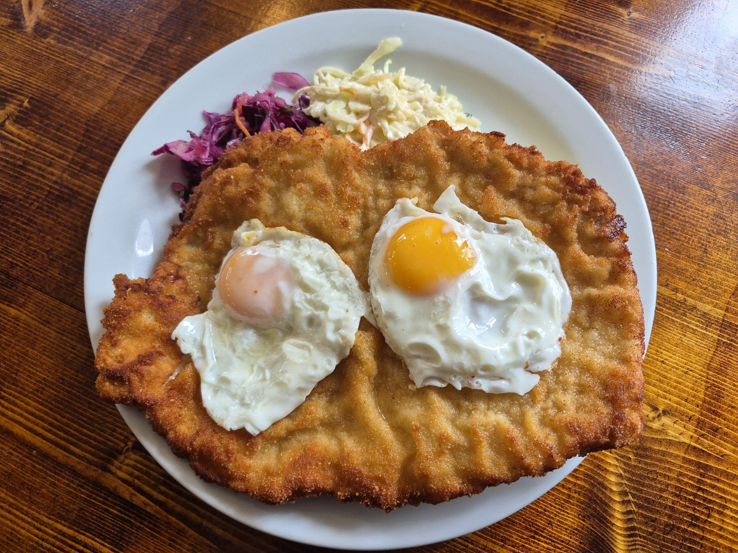 Pork Escalope with Egg (S,GL-W,M,EG)