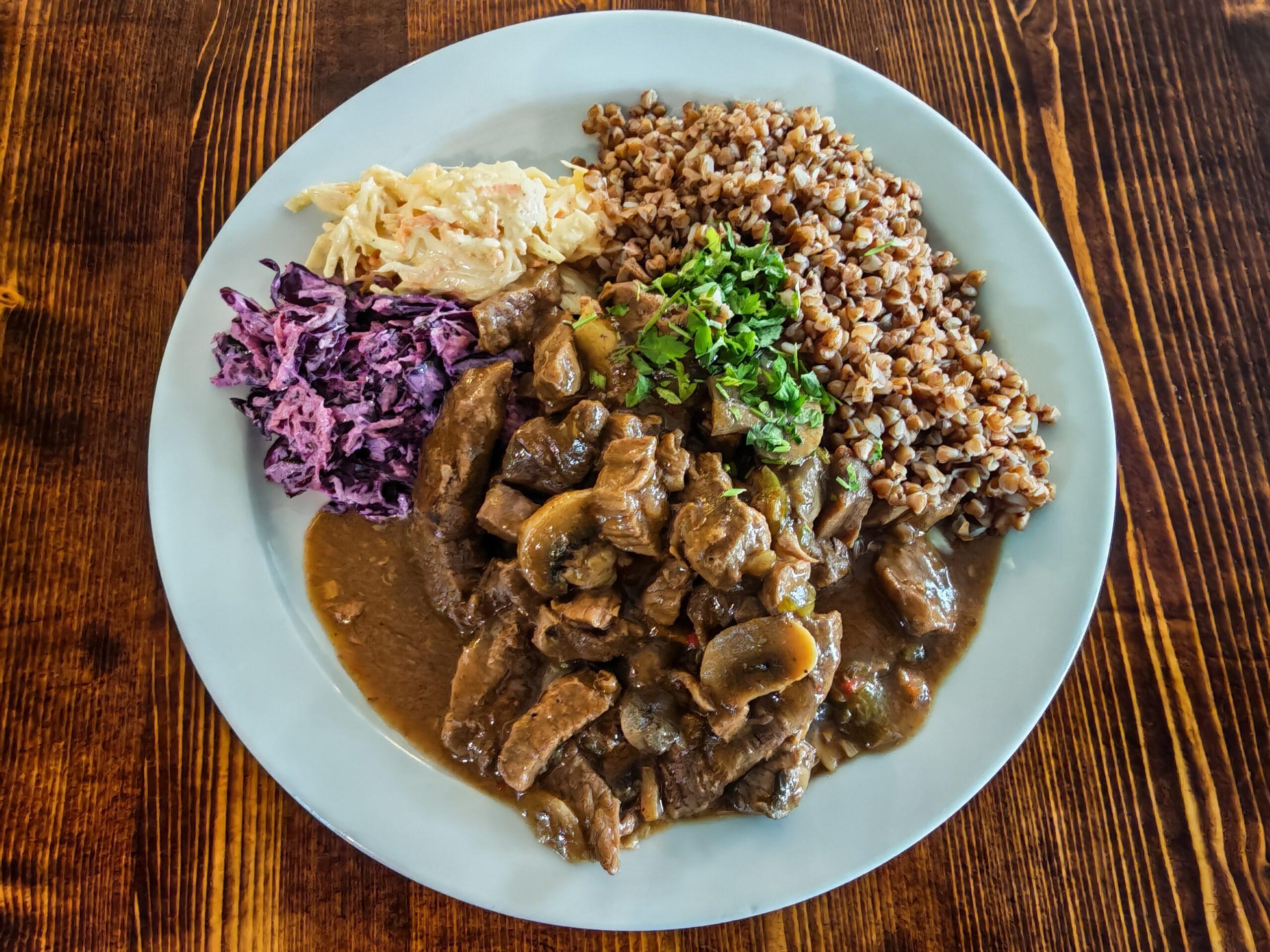 Beef Stroganoff