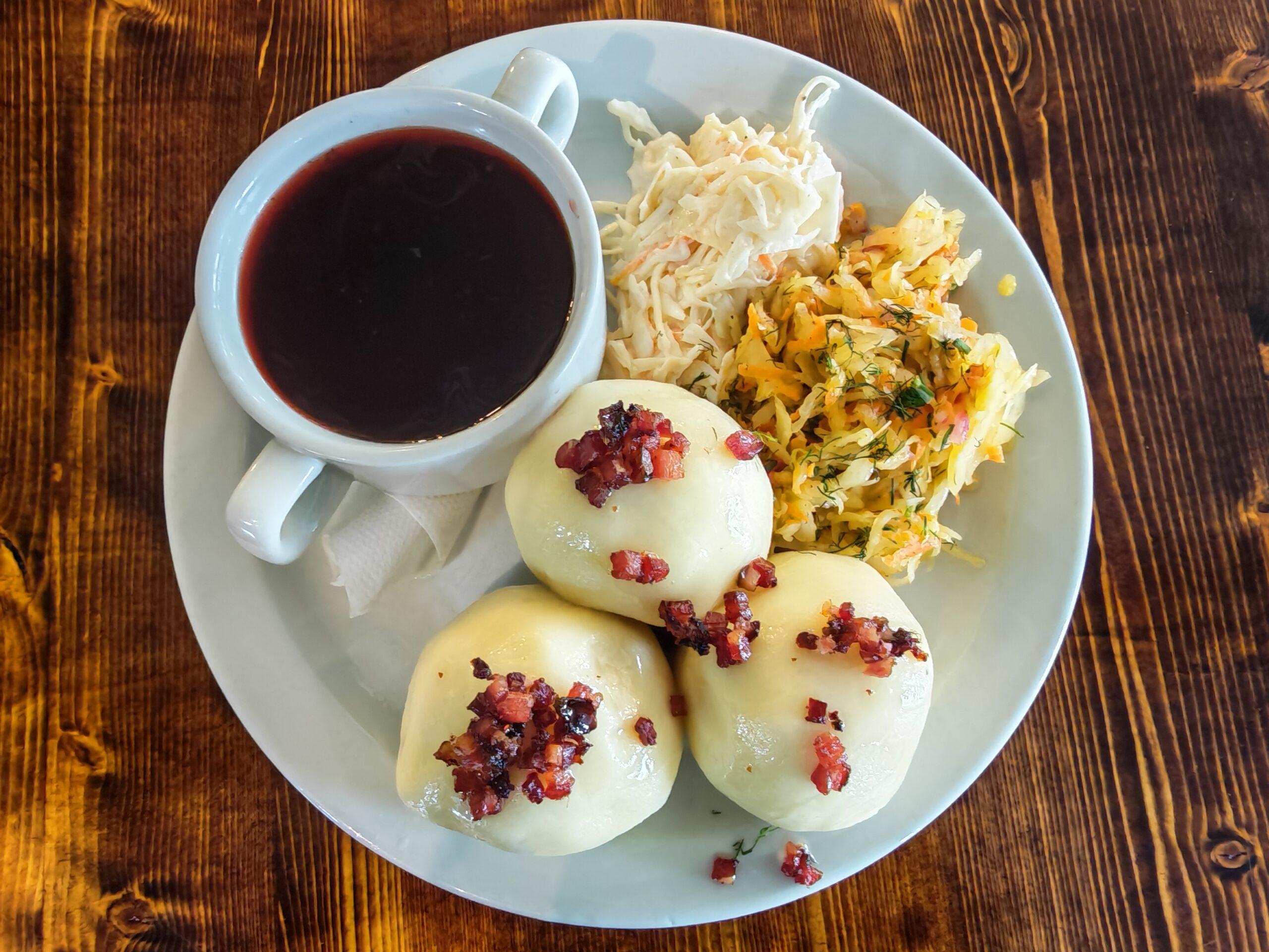 Potato Dumplings with Meat
