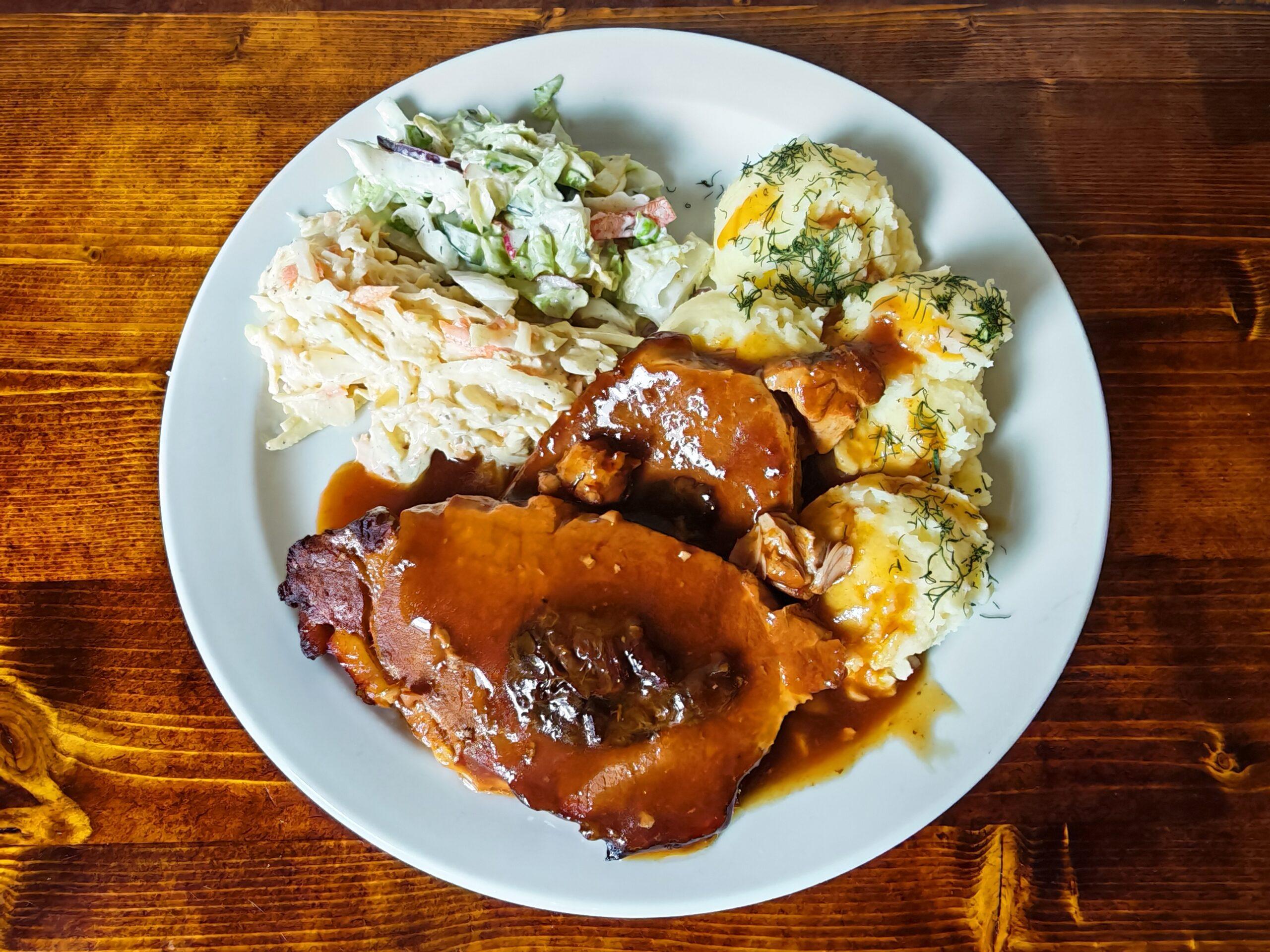 Pork Loin with Prune in Gravy