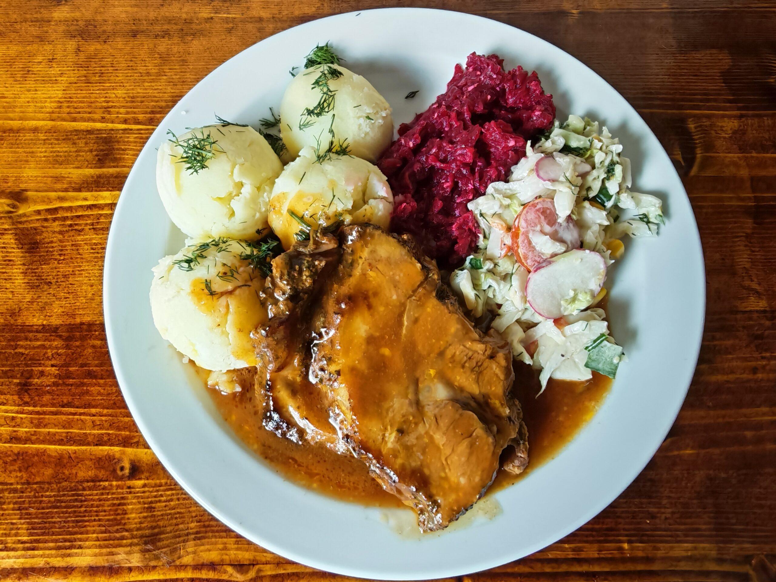 Roasted Pork with Gravy
