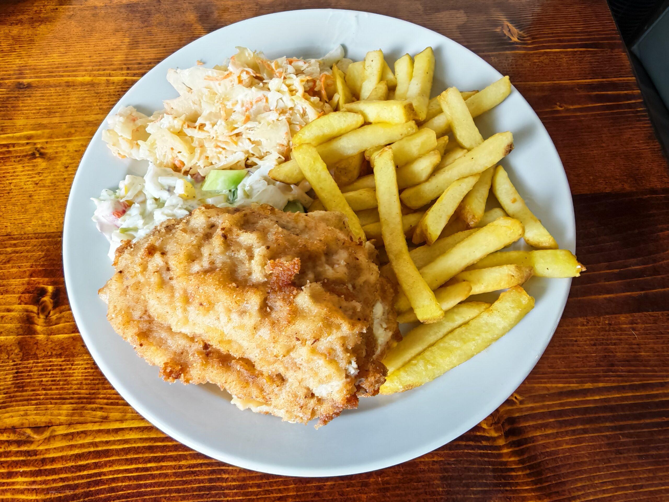 Chicken Devolay with Ham & Cheese