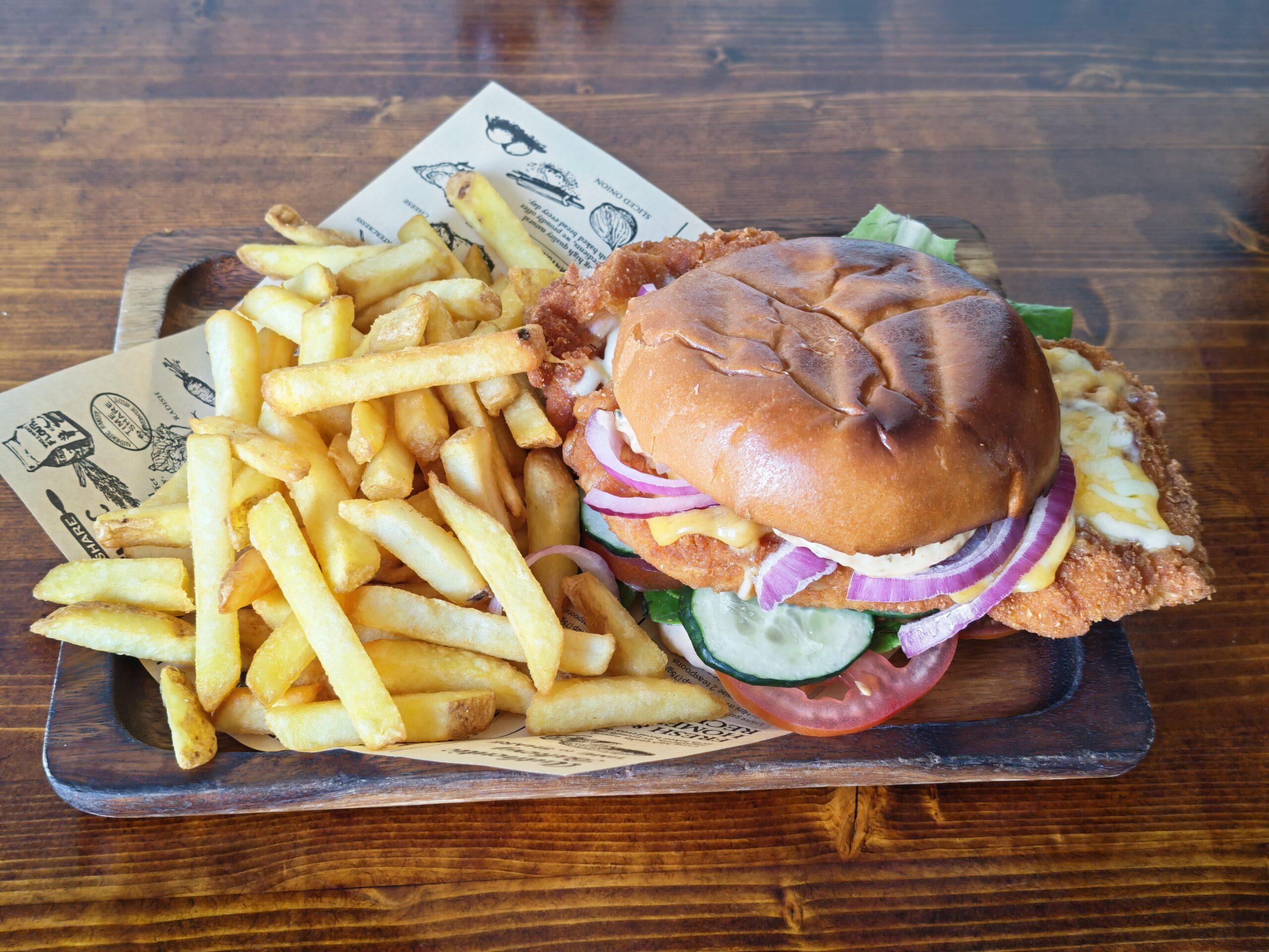Crispy Chicken Burger (EG, GL-W, M, S)