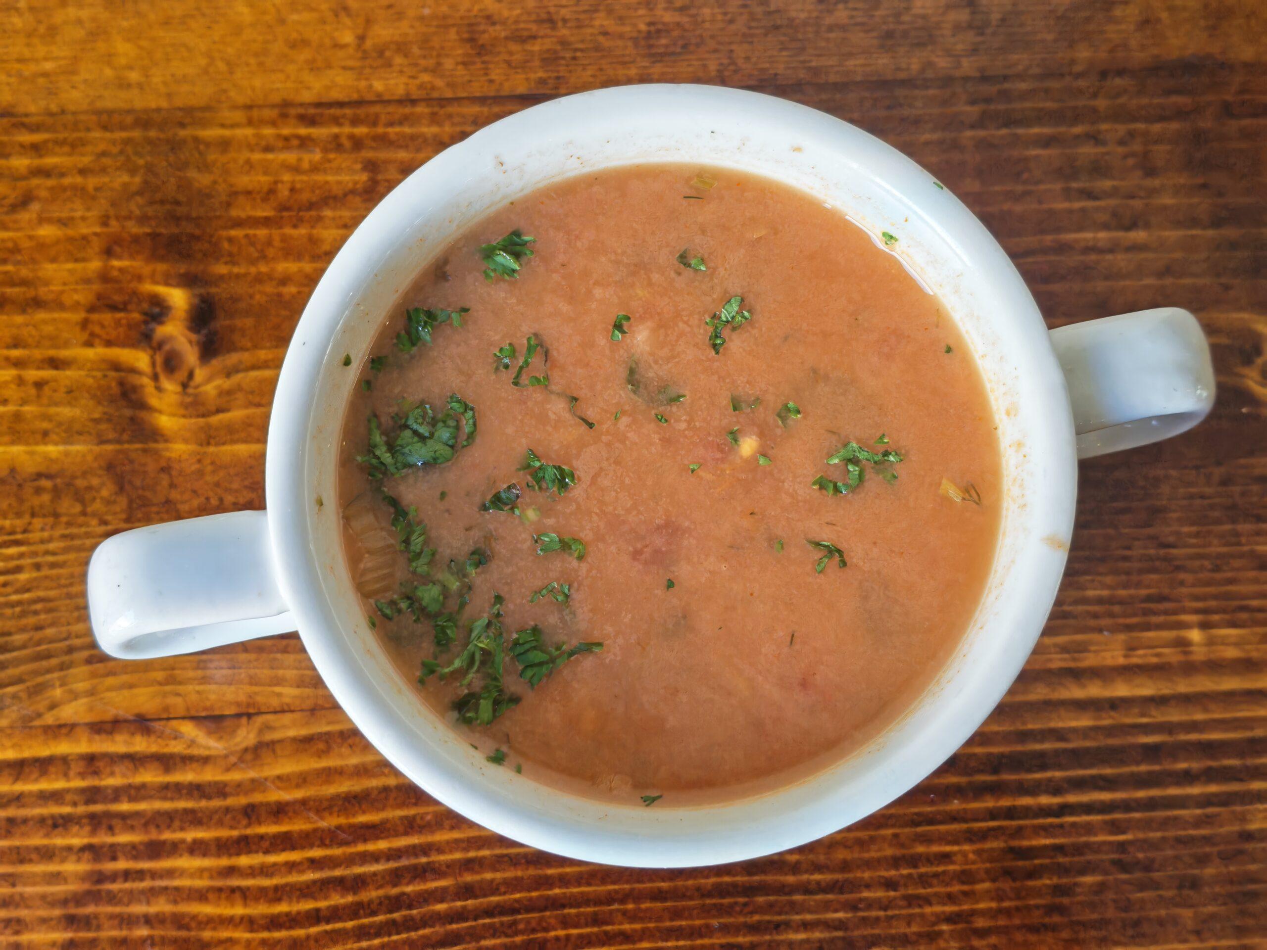 Tomato Soup with Rice (M, CE)