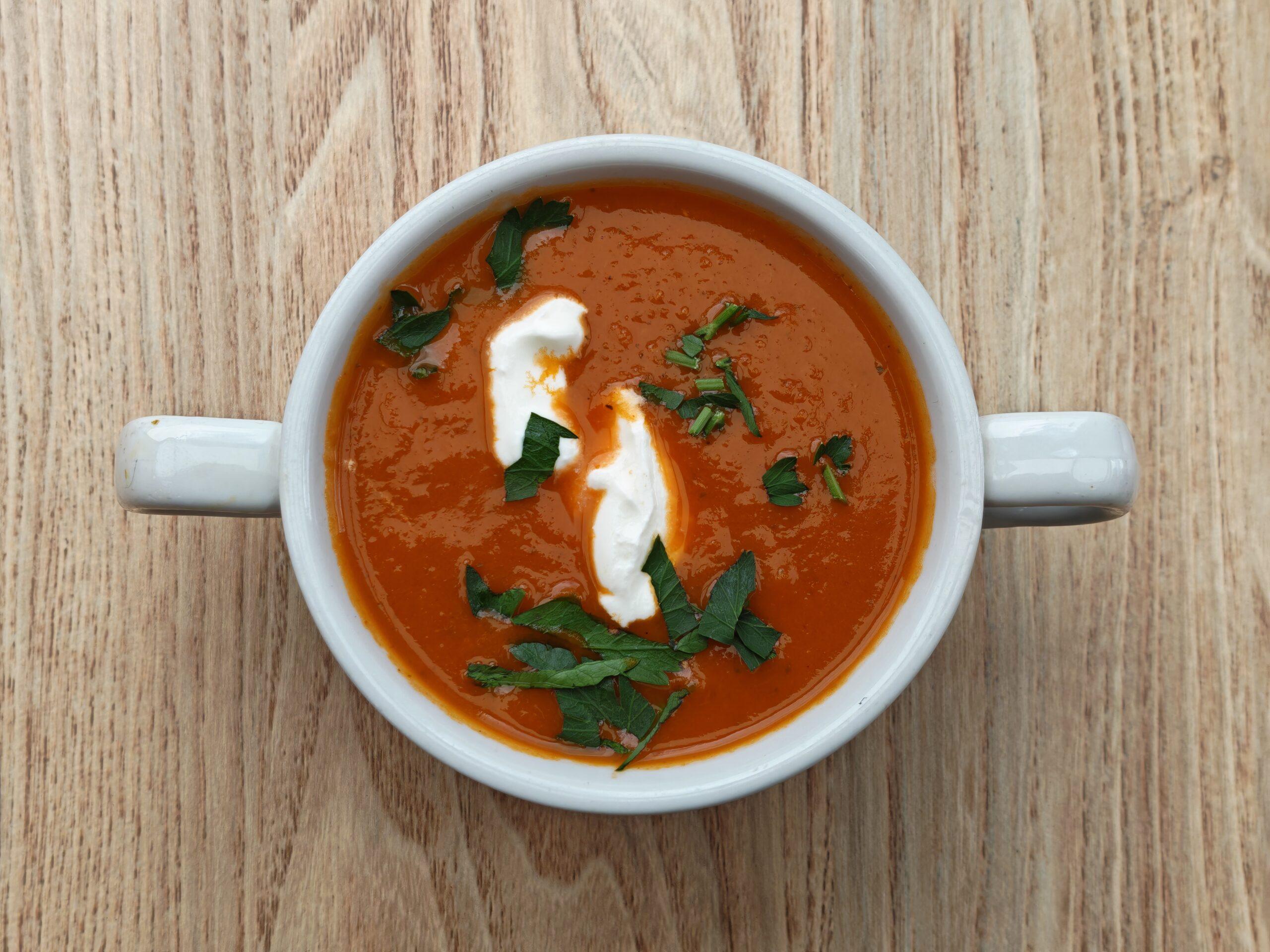 Cream of Tomato Soup (CE,M,S)