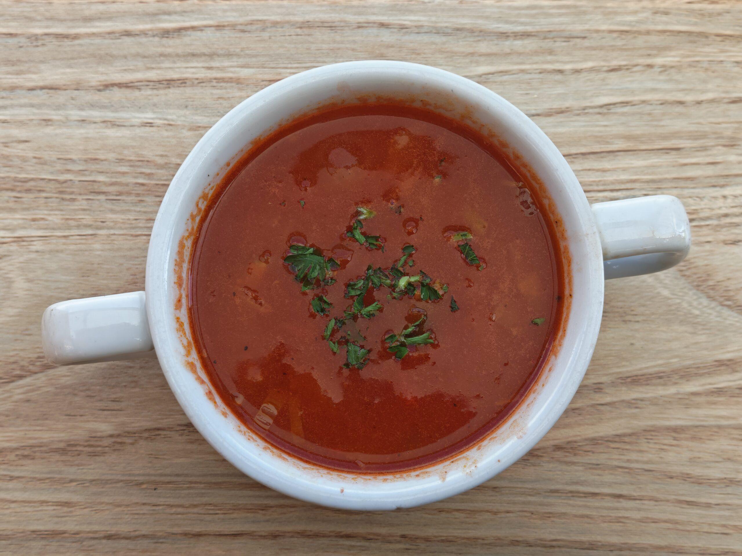 Tomato Soup with Pasta (CE, GL-W, M, S)